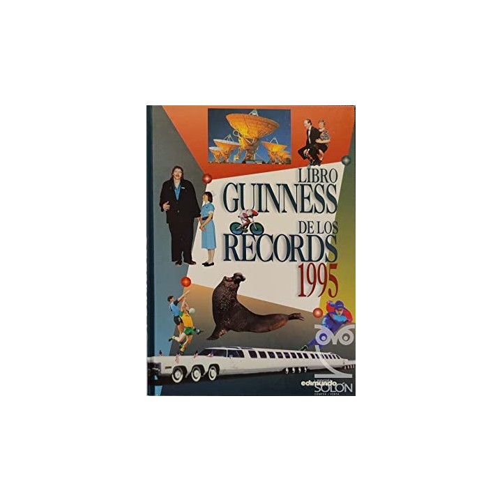 LIBRO GUINENESS DE LOS RECORDS 1995.